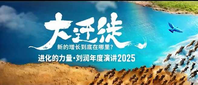 2025刘润年度演讲全程回放，大迁徙新的增长到底在哪里？-网创资源站