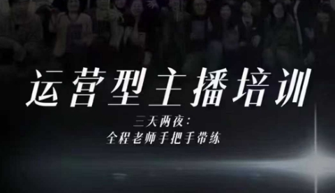 婉婉运营型主播培训线下课，主播四大能力，十小时线下录像+字幕，内容比线上课干-网创资源站