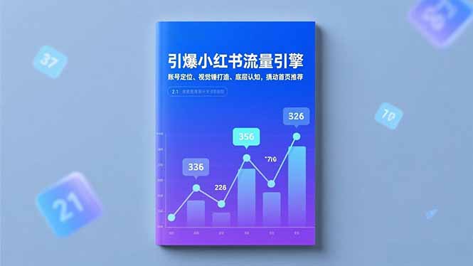 引爆小红书流量引擎，账号定位、视觉锤打造、底层认知，撬动首页推荐-网创资源站