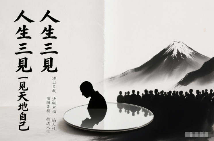 人生三见一见天地见众生见自己，活出自我拥有清晰幸福人生，搞透人性-网创资源站