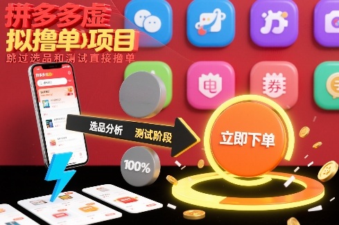 拼多多虚拟撸单项目，跳过选品和测试直接撸单-网创资源站