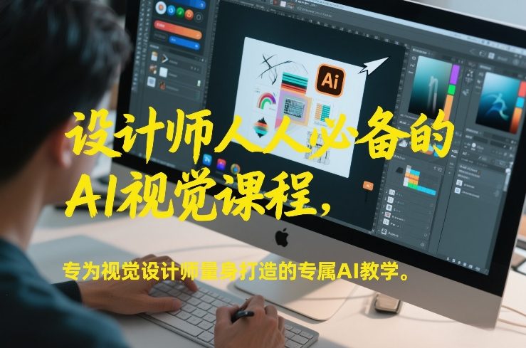 设计师人人必备的AI视觉课程，专为视觉设计师量身打造的专属AI教学-网创资源站