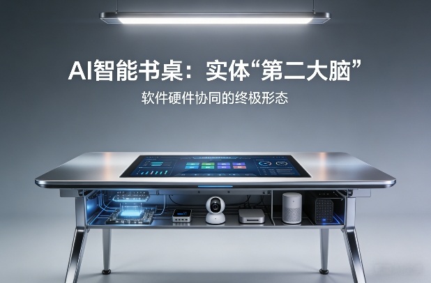 AI智能书桌搭建，构建你的实体“第二大脑”，软件硬件协同的终极形态-网创资源站