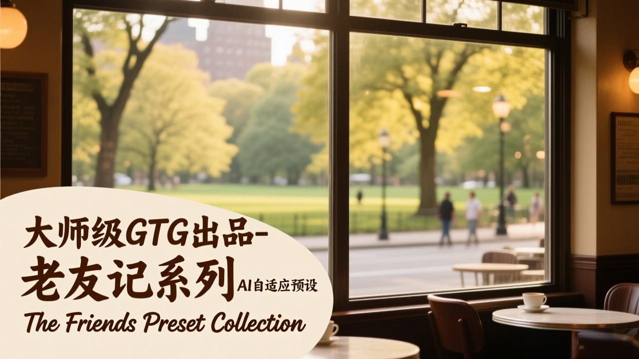 大师级GTG出品-老友记系列AI自适应预设The Friends Preset Collection-网创资源站