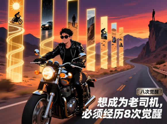 付费文章：想成为老司机，必须经历8次觉醒-网创资源站