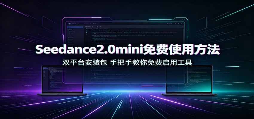 Seedance2.0mini免费使用方法：双平台安装包，手把手教你免费启用工具-网创资源站