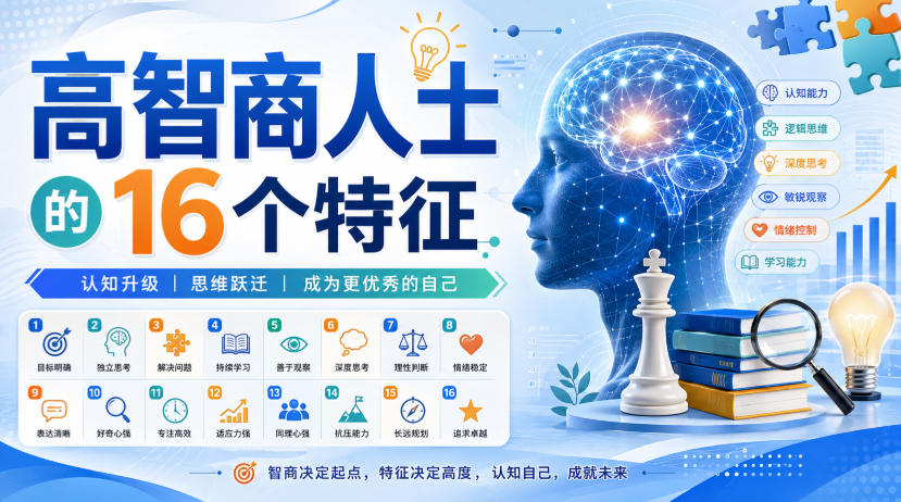 付费文章：高智商人士的16个特征-网创资源站