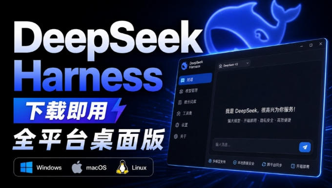 Github上近20万Stars，Harness现在可以双击运行使用了，Harness全平台桌面版-网创资源站