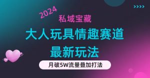 （11541期）私域宝藏：大人玩具情趣赛道合规新玩法，零投入，私域超高流量成单率高-网创资源站