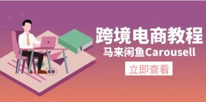 （11639期）跨境电商教程：马来闲鱼Carousell：环境/邮箱/电话解决/产品上传及流量-网创资源站