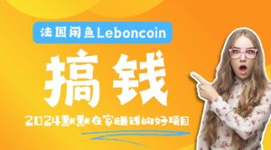 法国闲鱼Leboncoin跨境电商教程：环境邮箱电话解决产品上传及流量，悄悄赚钱-网创资源站