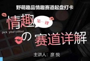 比高社群:情趣赛道训练营,野萌趣品情趣赛道起盘打卡,市场刚需项目-网创资源站