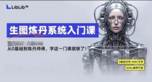 LibLibAI哩布哩布生图炼丹系统入门课,从生图到炼丹,只学这一门就够了-网创资源站