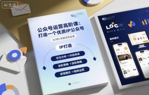 公众号运营高阶课,打造一个优质IP公众号-网创资源站