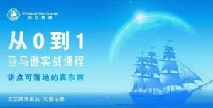 从0-1亚马逊实战课程，亚马逊从0-1，从1-10实操变现-网创资源站