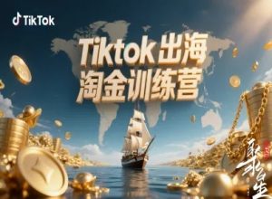 Tiktok出海淘金训练营,跨境电商TK实战变现-网创资源站