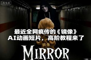 付费文章：最近全网疯传的《镜像》AI动画短片，高阶教程来了-网创资源站