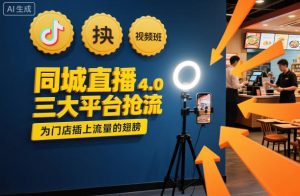 同城直播实操班4.0,三大平台抢流,为门店插上流量的翅膀-网创资源站