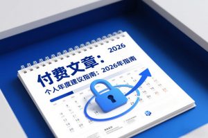 付费文章：个人年度建议指南：2026年指南-网创资源站
