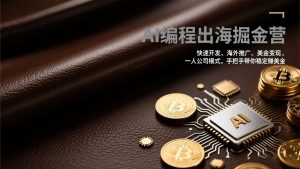 AI编程出海掘金营：快速开发、海外推广、美金变现，一人公司模式，手把手带你稳定赚美金-网创资源站