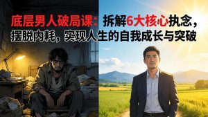 付费文章:底层男人破局课:拆解 6 大核心执念,摆脱内耗,实现人生的自我成长与突破-网创资源站