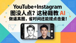 YouTube+Instagram图没人点?这秘籍教 AI 做逼真图,省时间还能提点击量-网创资源站