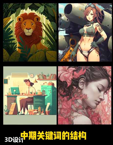 图片[2]-Midjourney+PS+C4D全能课，MJ参数+3D建模+产品KV海报全流程教学-网创资源站