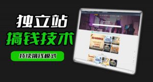 干货来袭！麦子甜带你吃透独立站｜从搭建到引流一站式教学《独立站》第一期-网创资源站
