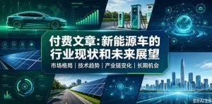 付费文章:新能原车的行业现状和未来展望-网创资源站