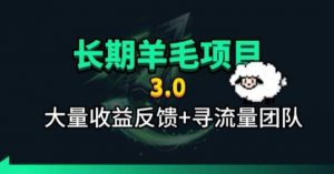 长期羊毛项目,小程序订阅3.0,几分钟单号30-50r,全自动项目,被动收益-网创资源站