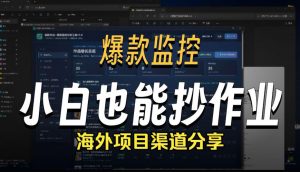 抖音爆款数据监控工具_海外网盘拉新渠道-网创资源站