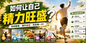 付费文章：如何让自己精力旺盛？-网创资源站
