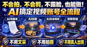 AI短视频起号实战项目，用AI做视频起号，45天涨粉12W，一条广告8.5k，广告接到手软，引流、变现两不误！-网创资源站