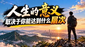 某公众号付费文章:人生的意义,取决于你能达到什么层次-网创资源站